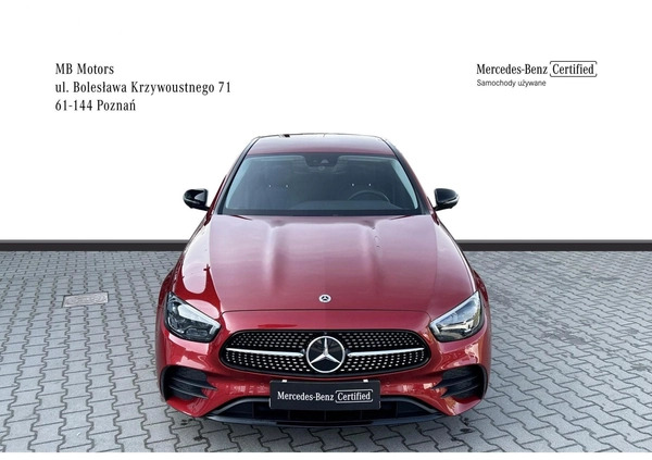 Mercedes-Benz Klasa E cena 245900 przebieg: 24100, rok produkcji 2023 z Strzegom małe 407